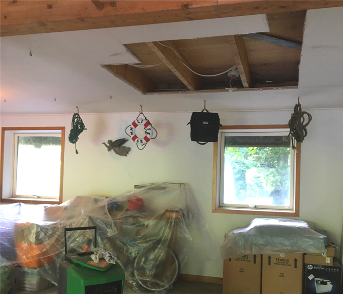 Water damage repair near me in Guilford, CT.